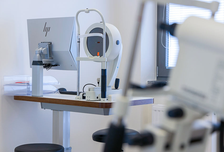 Geräte im Augen-OP & Laserzentrum in der Praxis Penzberg
