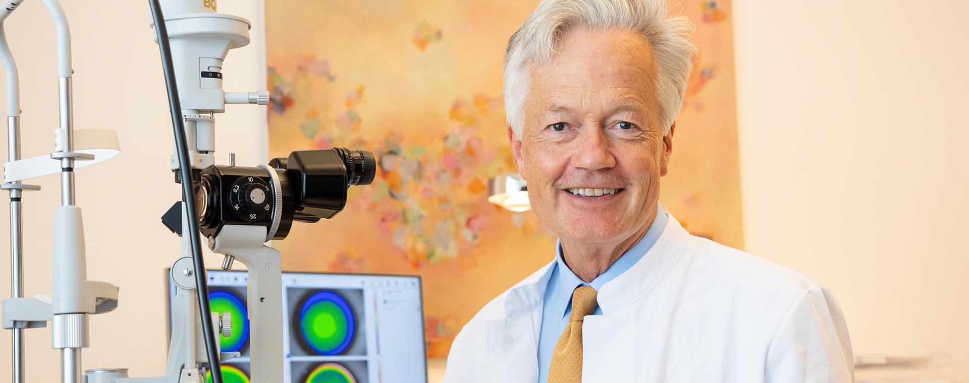 Portrait Dr. Dietrich Doepner, Leiter des Augen-OP & Laserzentrums